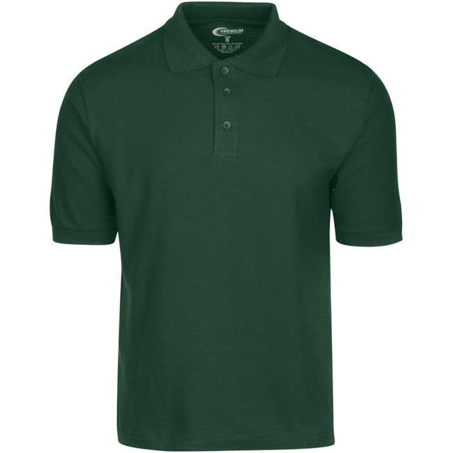 Premium Hunter Green Men's Polo Shirt ...